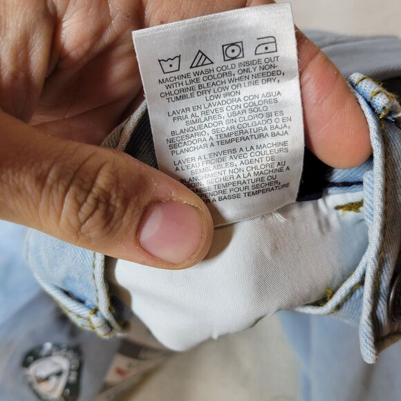 Wrangler Jeans Boys Loose Blue Sz 16 Regular Denim Pant Kid School Skater 5 Star - Picture 14 of 14